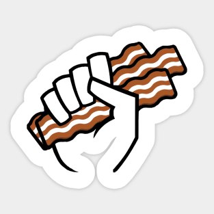 In Bacon We Trust Sticker